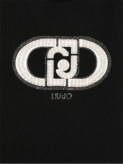 T-shirt donna manica lungha LIU-JO | TF5280JS923N9785