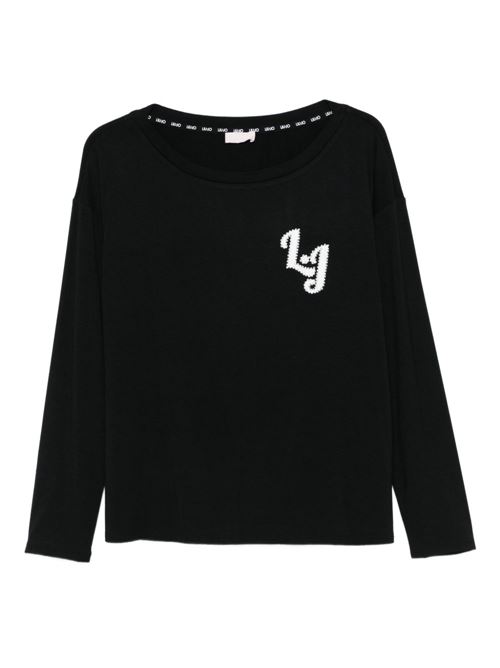 T-shirt donna manica lunga LIU-JO | TF5282JS360S9149