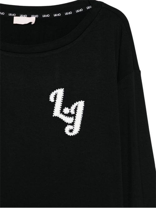 T-shirt donna manica lunga LIU-JO | TF5282JS360S9149