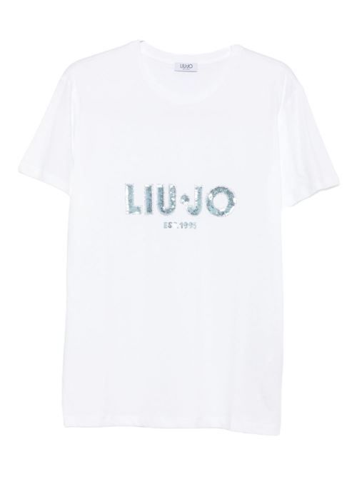 T-shirt donna manica corta LIU-JO | UF5260JS923M9793