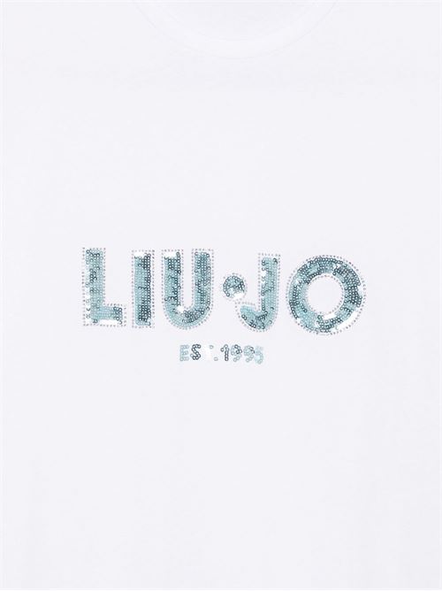 T-shirt donna manica corta LIU-JO | UF5260JS923M9793