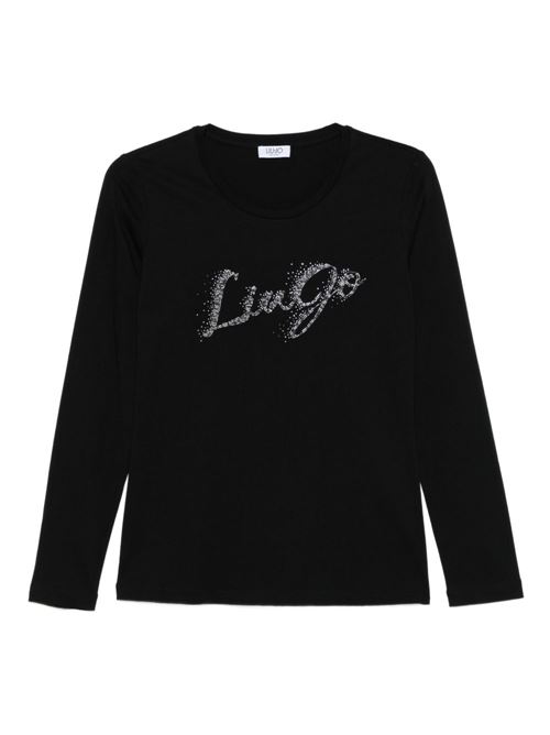 T-shirt donna manica lunga LIU-JO | UF5283JS923P9004