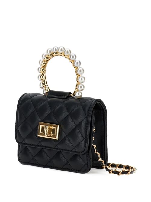 Borsa bambina trapuntata nera MONNALISA | 79F00160690050