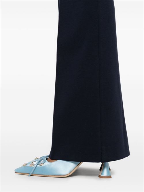 Pantalone donna flared blu PINKO | 100054A15MGA3