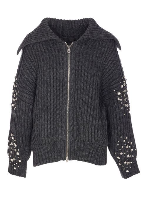 Cardigan donna cardicoat con strass PINKO | 105638A2TRK07