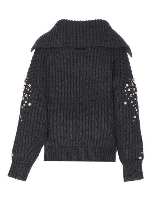 Cardigan donna cardicoat con strass PINKO | 105638A2TRK07