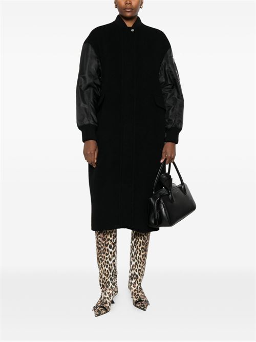 Cappotto donna lungo nero PINKO | 105640A2SLZ99