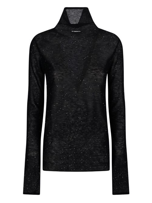 Maglia donna micropaillettes PINKO | 105821A2PMZ99