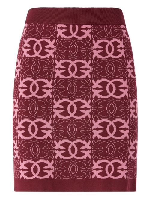 Gonna donna con pattern logo PINKO | 106040A2YDRW2