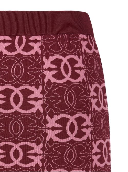 Gonna donna con pattern logo PINKO | 106040A2YDRW2