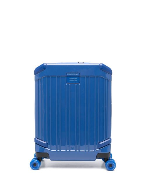 Trolley da cabina blu Piquadro | BV4425POPBLU