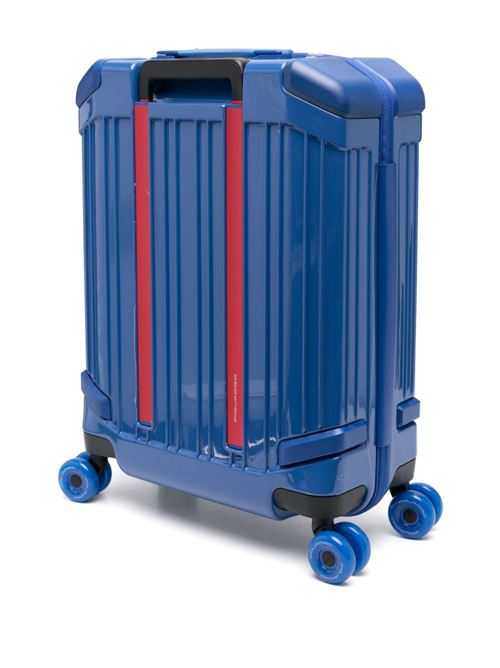 Trolley da cabina blu Piquadro | BV4425POPBLU