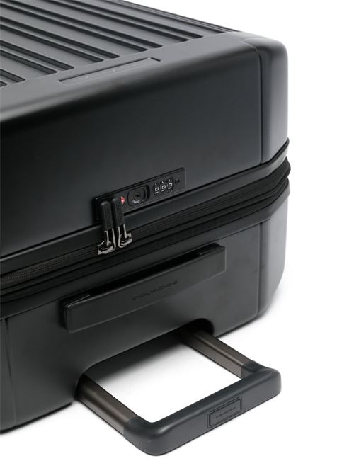 Trolley medio rigido nero opaco Piquadro | BV6393PQLNO