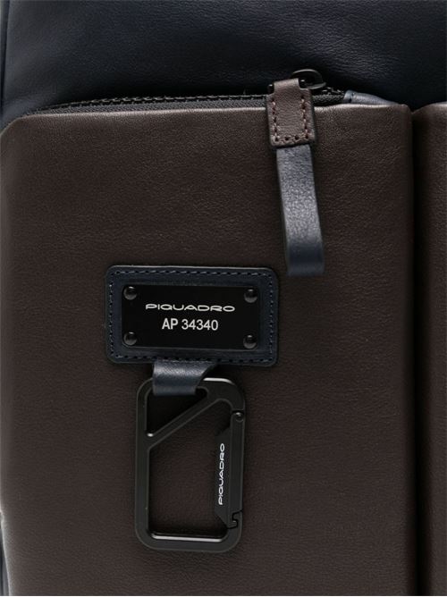 Zaino con placca logo Piquadro | CA6311APBLUTM