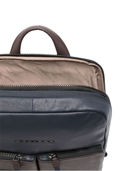 Zaino con placca logo Piquadro | CA6311APBLUTM