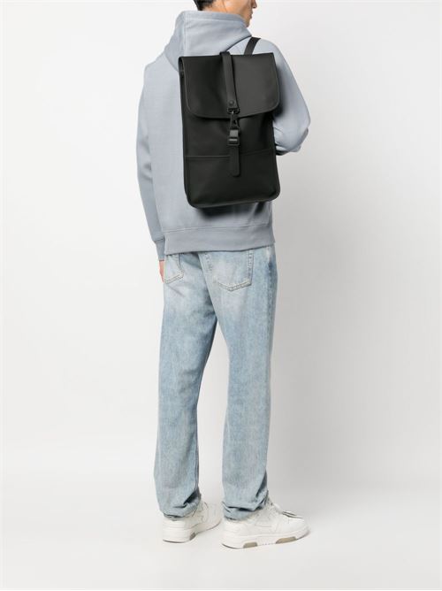 Zaino mini backpack nero RAINS | 1302001