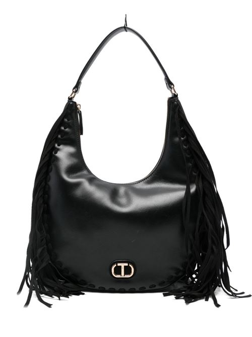 borsa donna a spalla con frange TWINSET | 252TB712100006