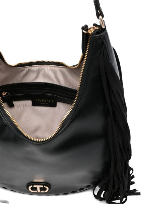 borsa donna a spalla con frange TWINSET | 252TB712100006