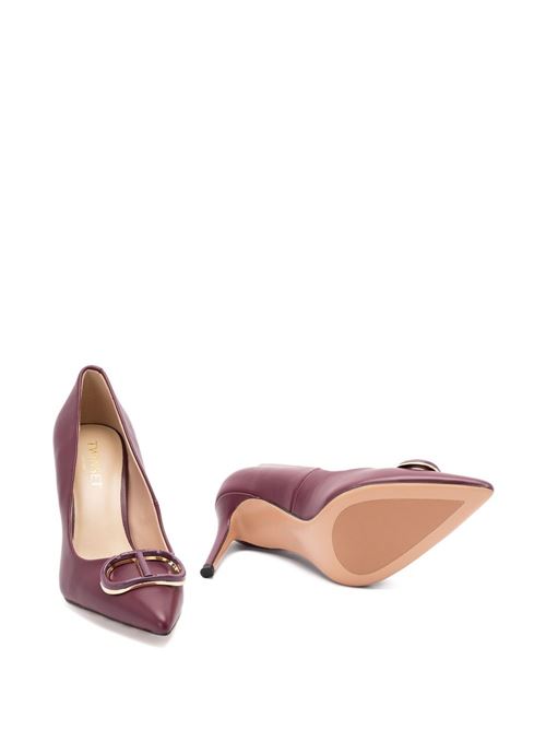 Decollete donna bordeaux TWINSET | 252TCP03205609