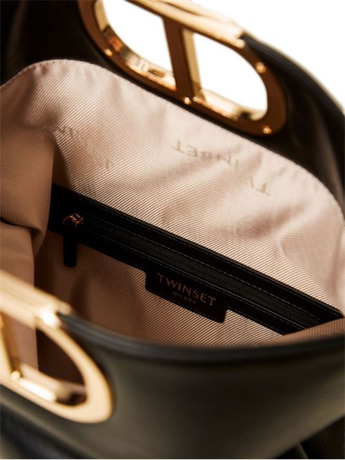 borsa donna a mano nera TWINSET | 252TD809000006