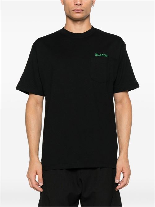 T-shirt uomo mezza manica nera XLARGE | F20125301100510