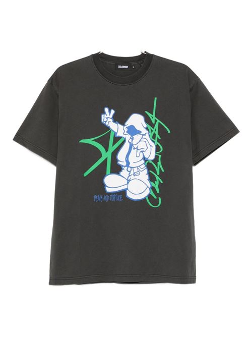 T-shirt uomo mezza manica con stampa XLARGE | F20125301101510