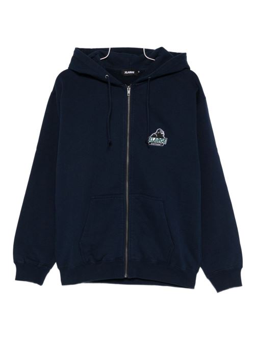 Felpa uomo con cappuccio blu XLARGE | F20125301201161