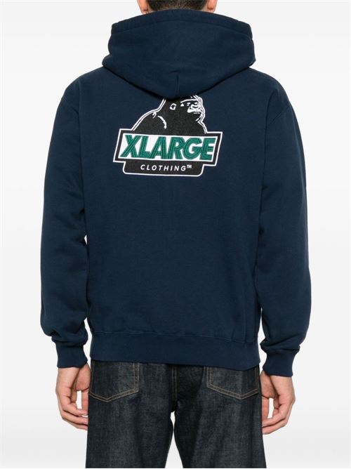 Felpa uomo con cappuccio blu XLARGE | F20125301201161