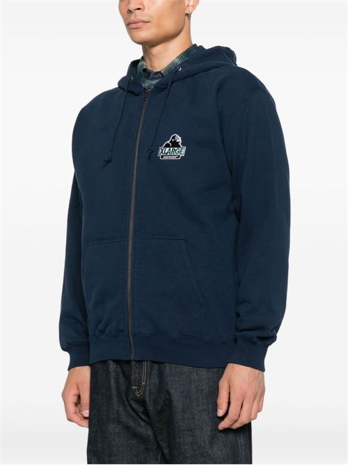 Felpa uomo con cappuccio blu XLARGE | F20125301201161