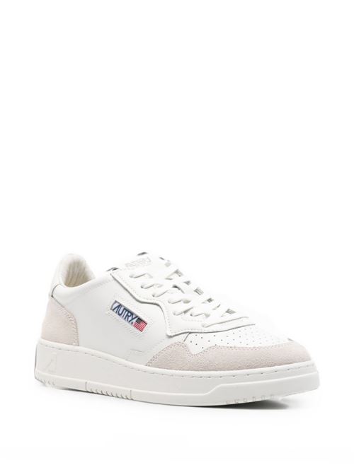 Sneakers uomo Autry Medalist Low bianche in pelle e suede AUTRY | AULMLS30