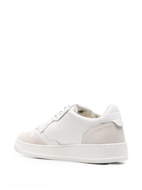 Sneakers uomo Autry Medalist Low bianche in pelle e suede AUTRY | AULMLS30