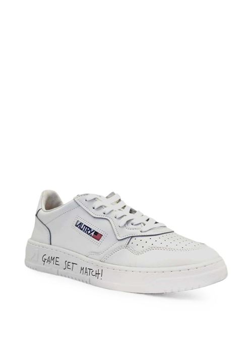 Sneakers uomo Autry Medalist total white in pelle AUTRY | AULMML08