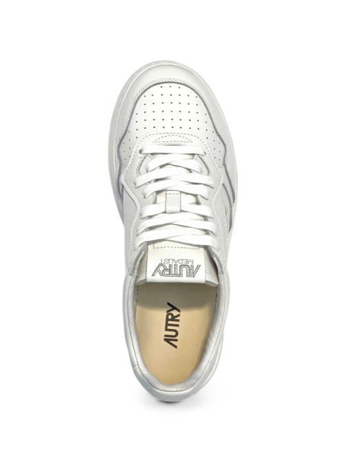 Sneakers uomo Autry Medalist total white in pelle AUTRY | AULMML08