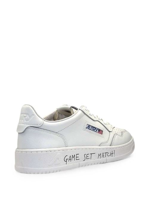 Sneakers uomo Autry Medalist total white in pelle AUTRY | AULMML08