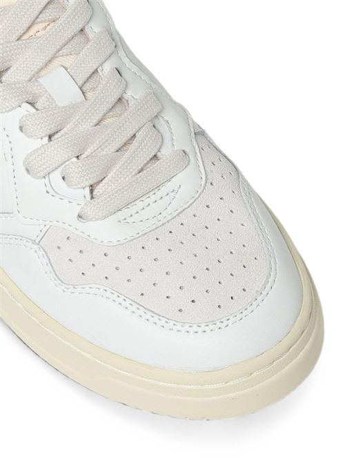 Sneakers donna Autry Medalist Low total white in pelle e suede AUTRY | AULWLS30