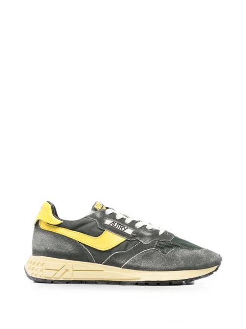 Sneakers uomo Autry Running Vintage verdi e gialle AUTRY | WWLMGQ06