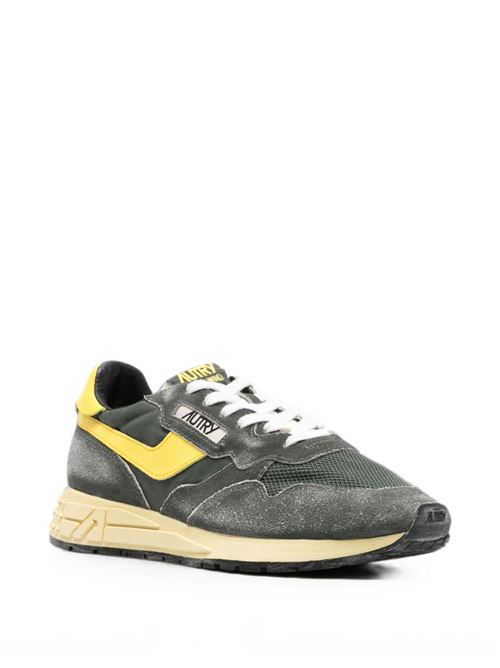Sneakers uomo Autry Running Vintage verdi e gialle AUTRY | WWLMGQ06