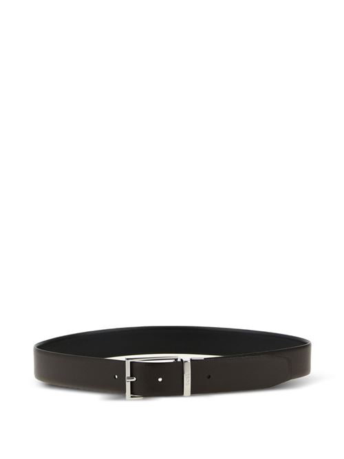 Cintura uomo BOSS reversibile nera in pelle italiana BOSS | 50537112002