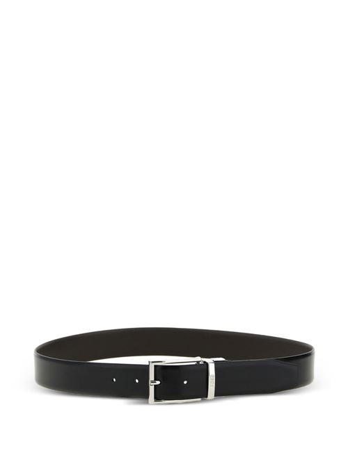 Cintura uomo BOSS reversibile nera in pelle italiana BOSS | 50537112002