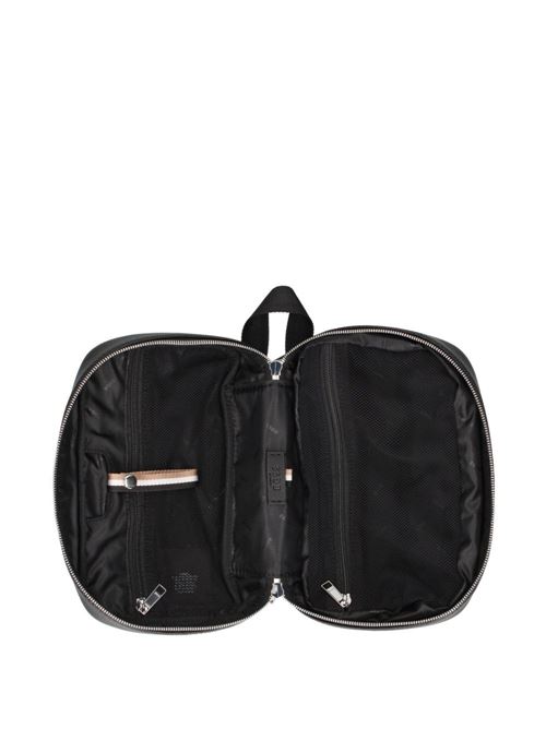 Beauty case uomo BOSS nero a due zip BOSS | 50548020001