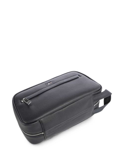 Beauty case BOSS Ray Travel da uomo blu navy con doppia chiusura a zip BOSS | 50548020404