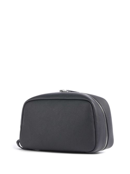 Beauty case BOSS Ray Travel da uomo blu navy con doppia chiusura a zip BOSS | 50548020404