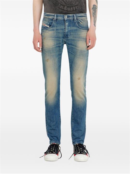 Jeans uomo Diesel 2019 D-Strukt denim chiaro slim fit DIESEL | A035580KBBW01