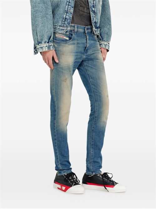 Jeans uomo Diesel 2019 D-Strukt denim chiaro slim fit DIESEL | A035580KBBW01