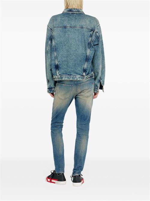 Jeans uomo Diesel 2019 D-Strukt denim chiaro slim fit DIESEL | A035580KBBW01