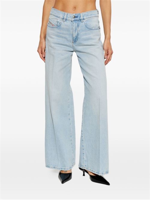 Jeans donna Diesel 1978 D-Akemi chiaro palazzo DIESEL | A036250KBBX01