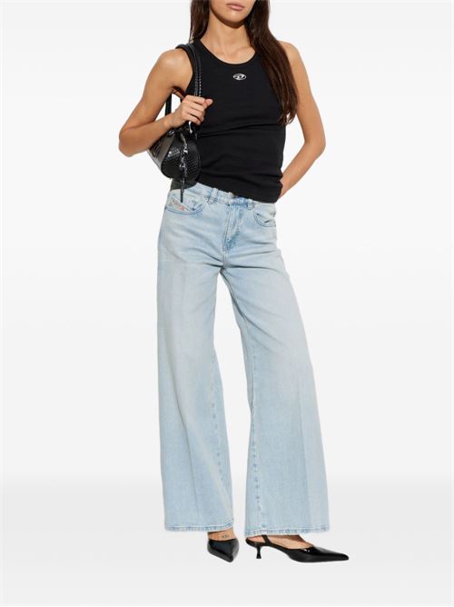 Jeans donna Diesel 1978 D-Akemi chiaro palazzo DIESEL | A036250KBBX01