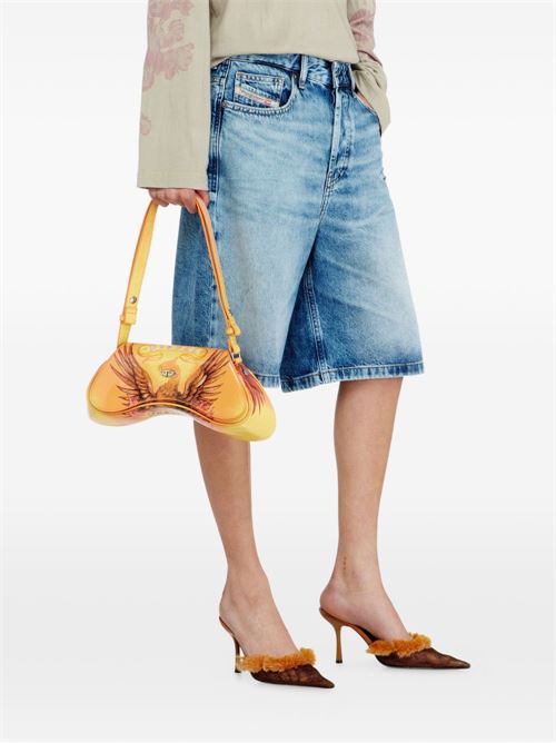 Bermuda donna Diesel D-Sire denim lungo chiaro DIESEL | A140510HDBL01
