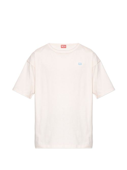 T-shirt uomo Diesel sabbia mini logo DIESEL | A164000QIAM3EN