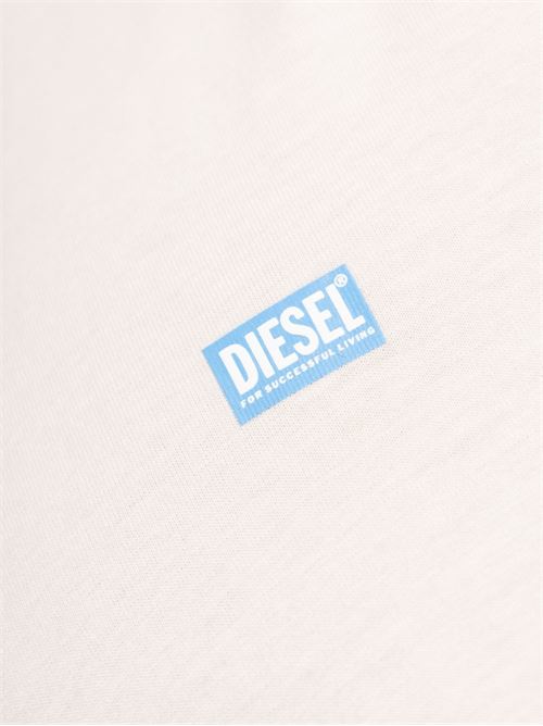 T-shirt uomo Diesel sabbia mini logo DIESEL | A164000QIAM3EN